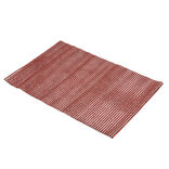 Set de table de Noël rouge