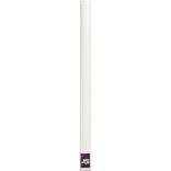 Nappe damass&eacute;e blanche en papier 25 m
