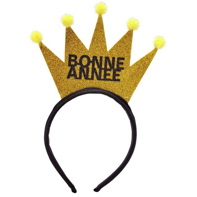 Kit serre-tête avec noeud Bonne année