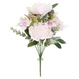 Piquet fleur artificielle &Oslash;24xH41cm rose