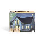 Guirlande lumineuse solaire 400LED blanc chaud 40m