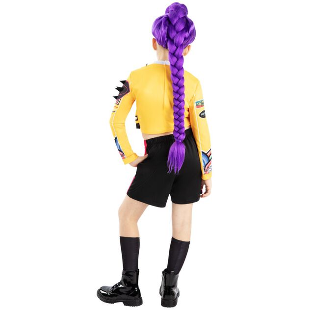D&eacute;guisement enfant fille KPOP Rumi jaune 7/8ans