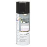 Peinture a&eacute;rosol noir brillant int/ext 400ml