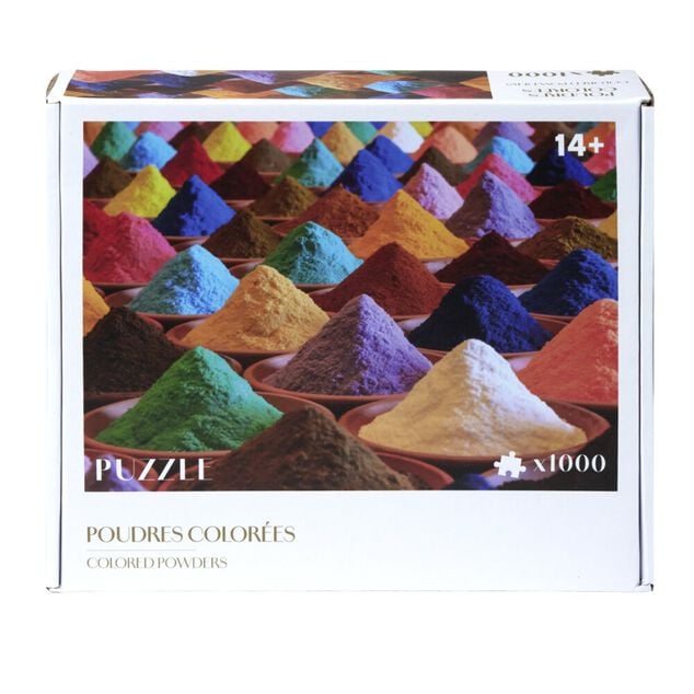 Puzzle 1000 pi&egrave;ces 50x70cm (4 mod&egrave;les)
