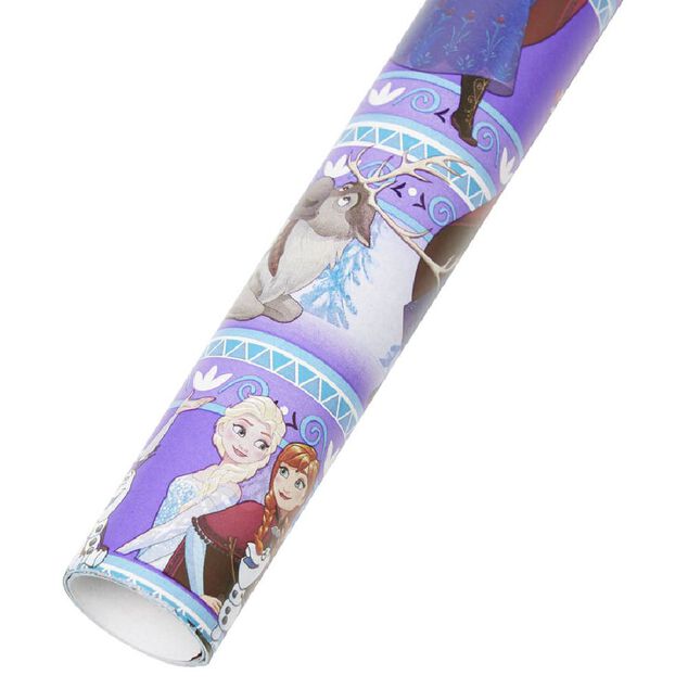 Papier cadeau La Reine des Neiges