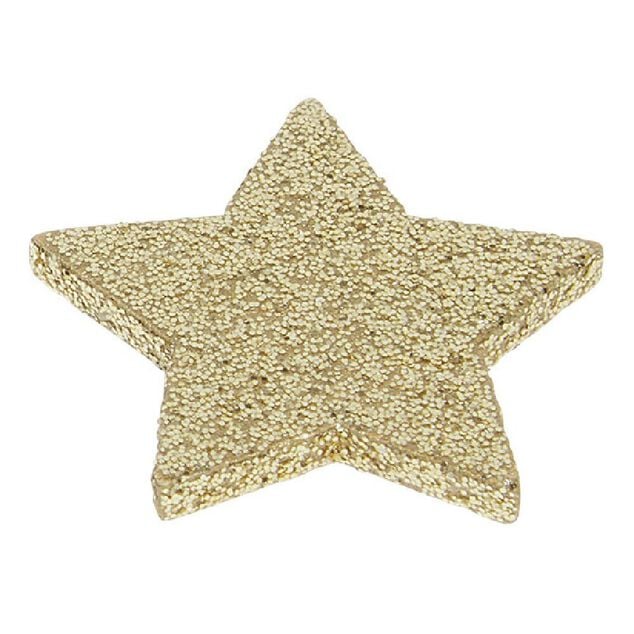 D&eacute;coration de table &eacute;toile x24 pi&egrave;ces, dor&eacute;e ou argent&eacute;e