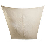 Voile d'ombrage rectangulaire Gala en jute 300x400cm