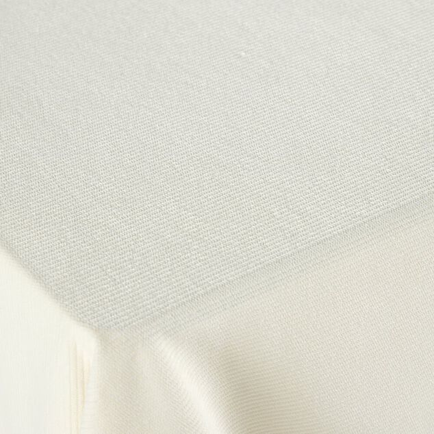 Nappe polyester tissu c&ocirc;tel&eacute; L300X140 cm beige