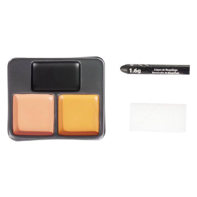 Kit maquillage Halloween citrouille orange