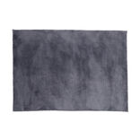 Tapis fausse fourrure gris 90x130cm