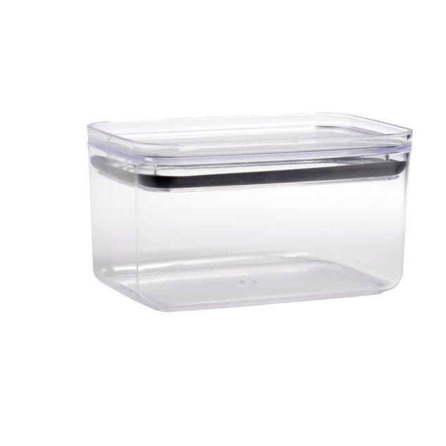 Bo&icirc;te de conservation en plastique avec couvercle herm&eacute;tique 1L