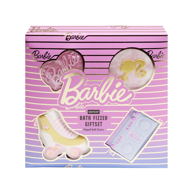 Ensemble galets de bain Barbie 4 pi&egrave;ces