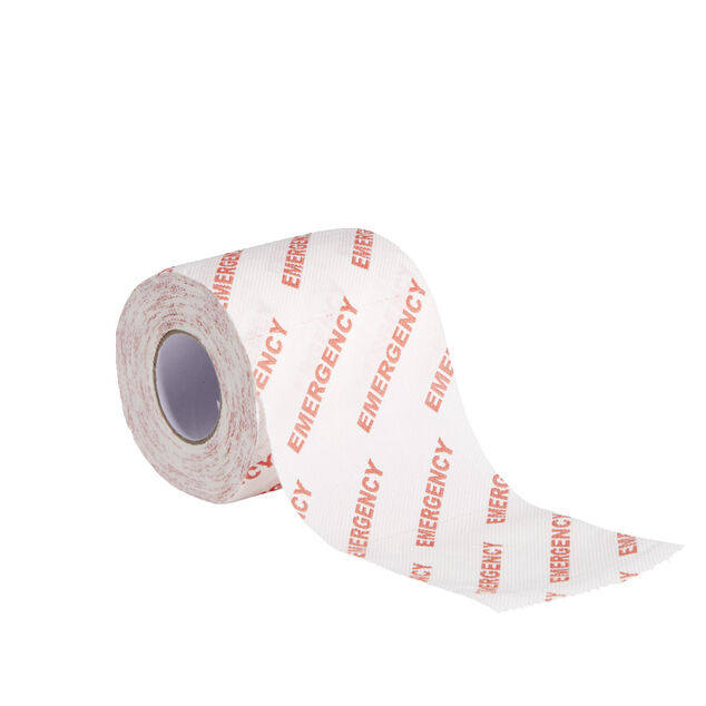 Rouleau de papier toilette d'urgence inscription Emergency