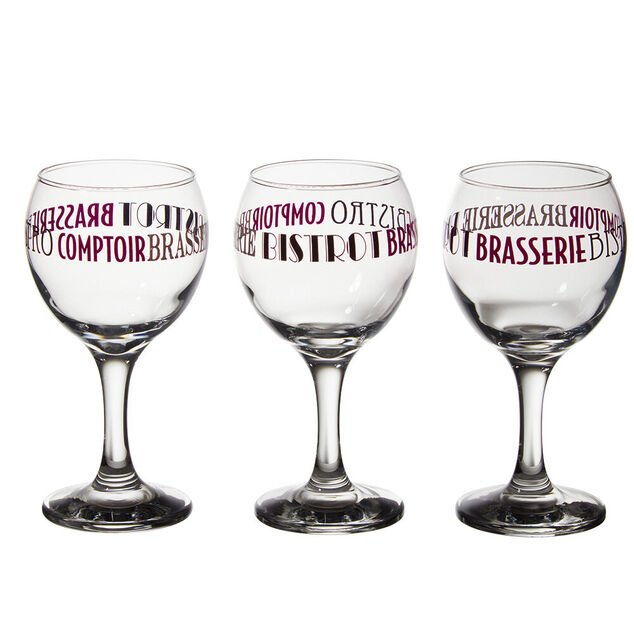 Verre ballon 21 cl x 3