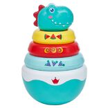 Roly Poly 2en1 culbuto et anneaux multicolore
