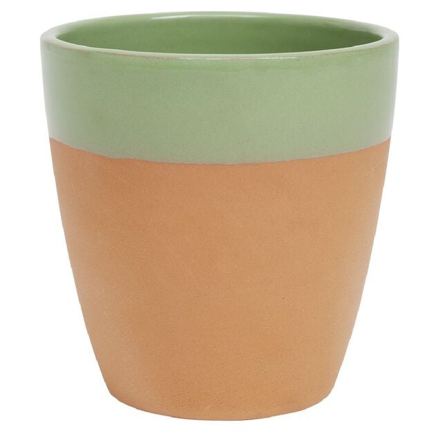 Pot en terre cuite &Oslash;9xH9,5 cm