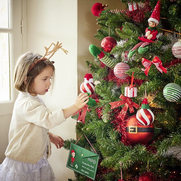 Jambe lutin No&euml;l &agrave; planter H56cm (2mod&egrave;les)