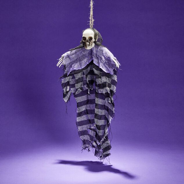 Squelette &agrave; suspendre Halloween goule 29xH46cm