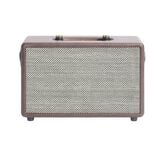 Enceinte rétro bluetooth en bois 20W