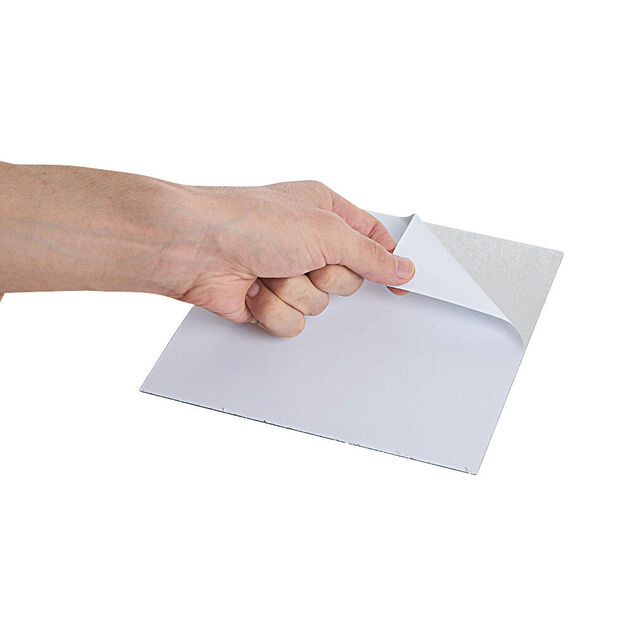 Miroir sticker carr&eacute; x 3