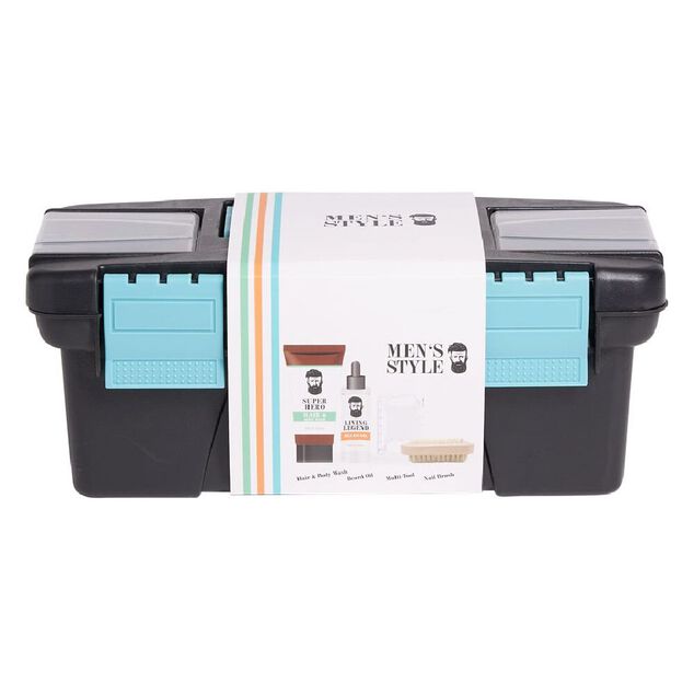 Coffret cadeau homme soin barbe et carte outil multifonction