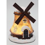Moulin neige lumineux