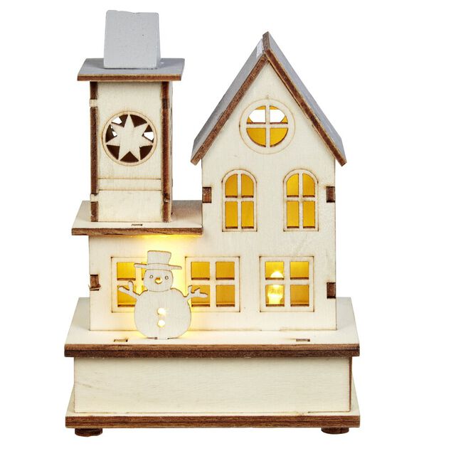 D&eacute;coration lumineuse, bois