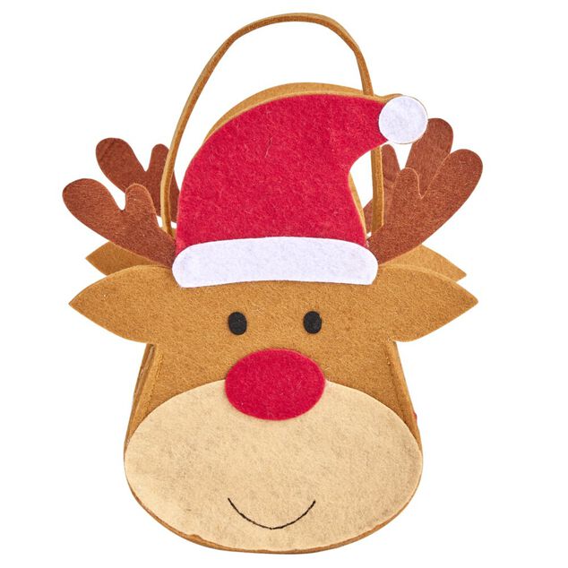 Panier de Noël en feutrine - 3 modèles