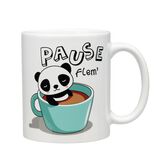Mug kawaii c&eacute;ramique Pause Flem 300ml