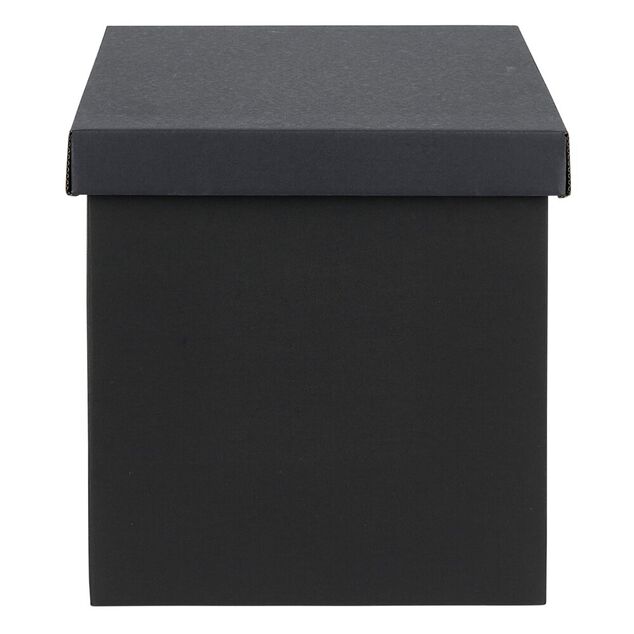 Boîte carton noire ou blanche 27x27xH27cm