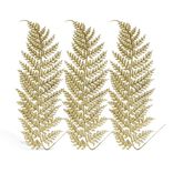 Branche scintillante dor&eacute;e