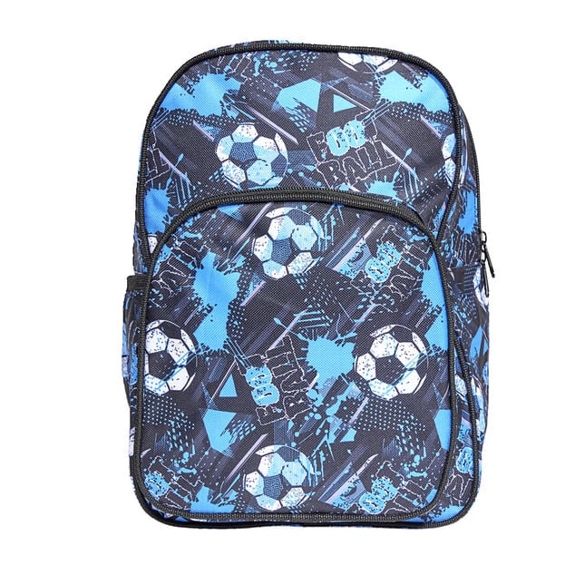 Sac à dos motif ballon de sport 22x15xH31cm - 2 modèles basket ou foot