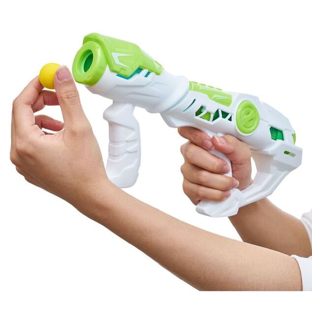 Pistolet lance-balle en mousse x6