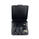 Bo&icirc;te de rangement multim&eacute;dia avec 6 accessoires 5,7x8,5cm