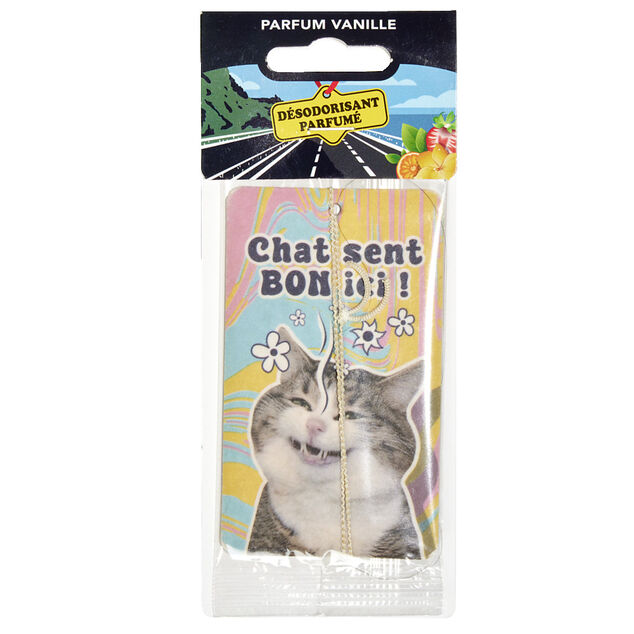 Parfum d'ambiance pour voiture senteur vanille