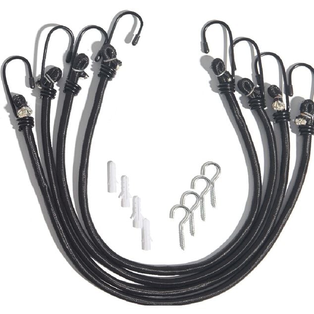 Kit de fixation pour voile d'ombrage