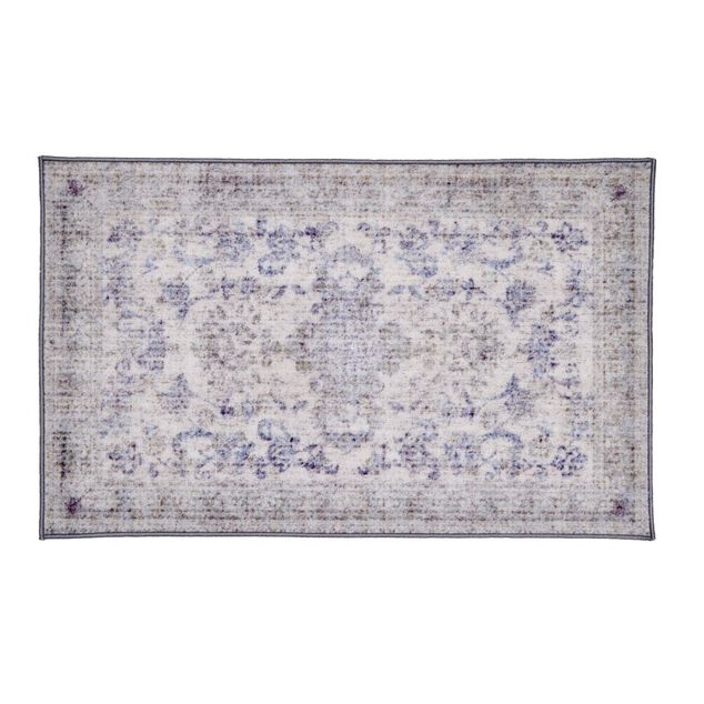 Tapis d'entr&eacute;e rectangulaire Stella motif traditionnel 50x80cm (3 mod&egrave;les)