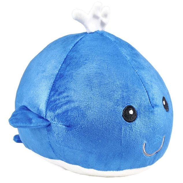 Peluche Baleine &Oslash;20 cm bleu p&eacute;trole
