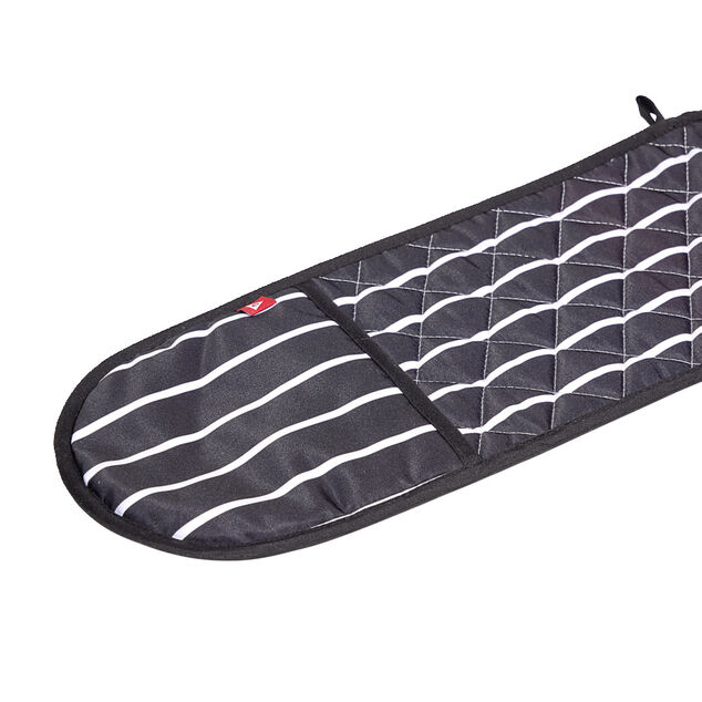 Gant de cuisine noir ou rouge 43x17cm