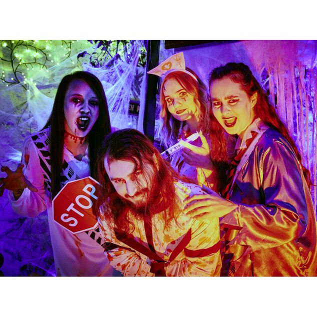 D&eacute;guisement femme stop Halloween taille M