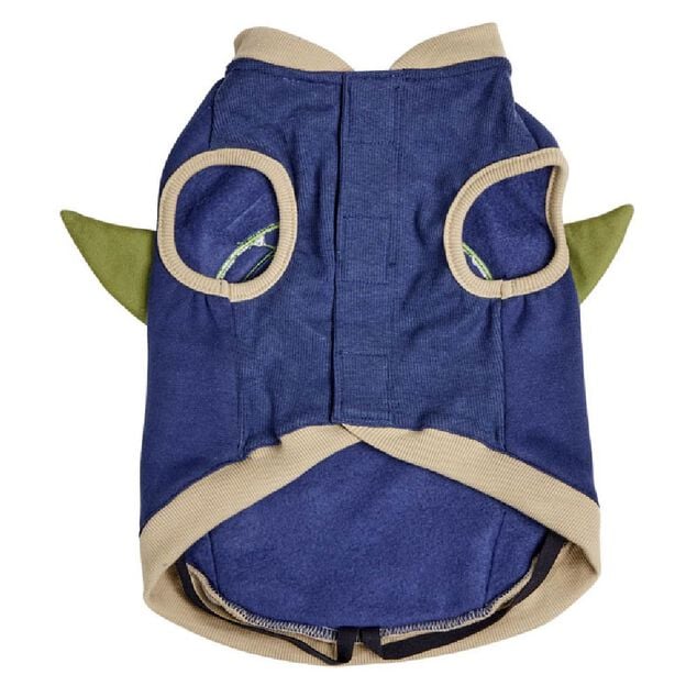 Sweatshirt pour chien Yoda bleu Taille S