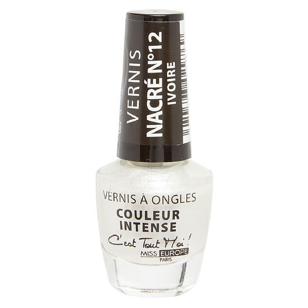 Vernis &agrave; ongles nacr&eacute; ivoire n&deg;12