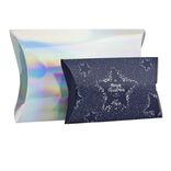 Boîte cadeau Noël berlingot x2 boréal 18,5x29cm Merry Christmas 12,5x21cm