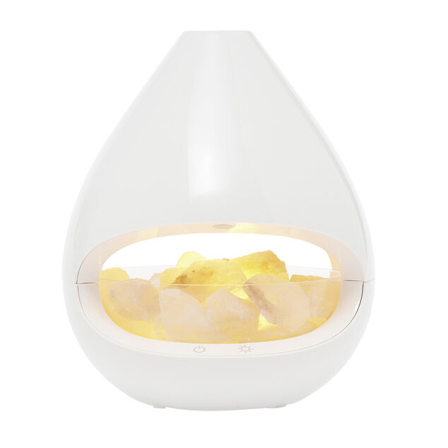 Diffuseur d'huiles essentielles Mess&eacute;gu&eacute; lampe cristal de sel