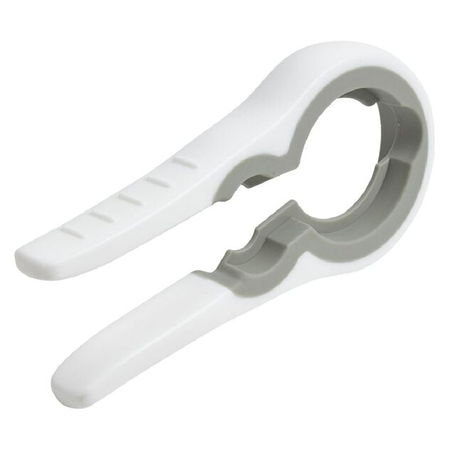 Ouvre bo&icirc;te multifonction blanc