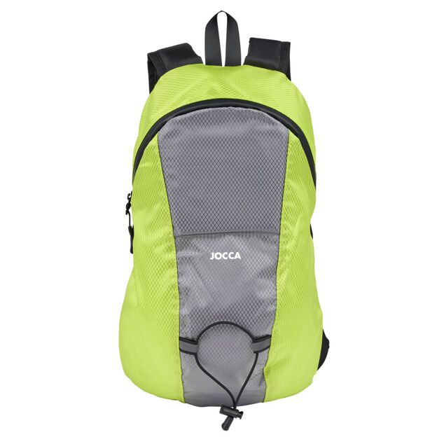 Sac &agrave; dos signal&eacute;tique LED vert et gris