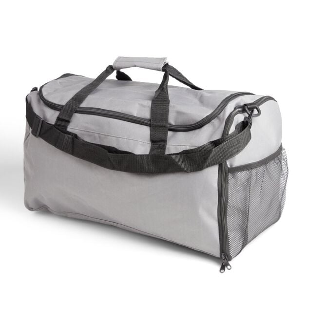 Sac de sport 40L gris et noir 56x26xH30cm