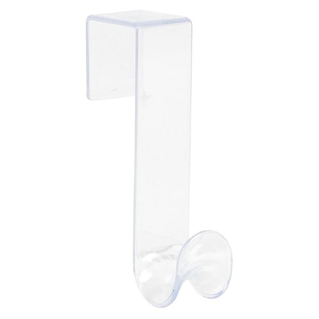 Crochet en plastique translucide