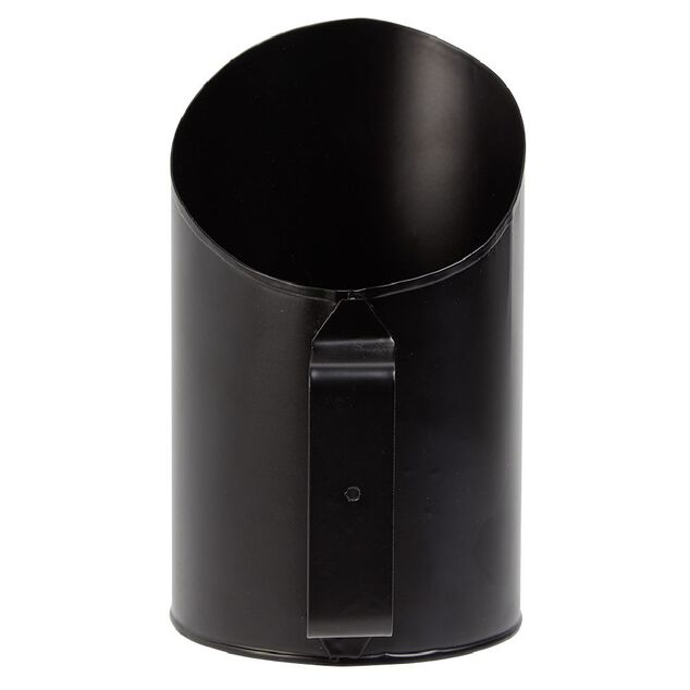 Pelle à pellets métal noir