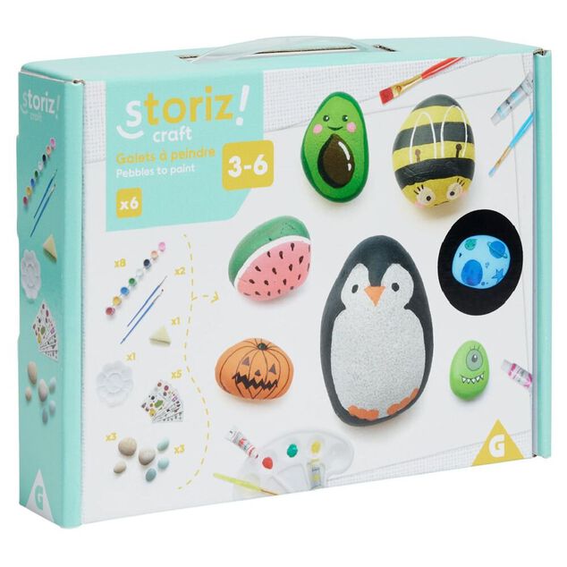 Activité galet à décorer x6